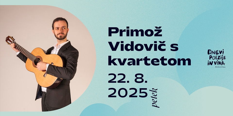 Koncert Primoža Vidoviča s kvartetom Koncert Primoža Vidoviča s kvartetom